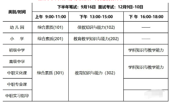 2023下半年教師資格證筆試報名時間通知